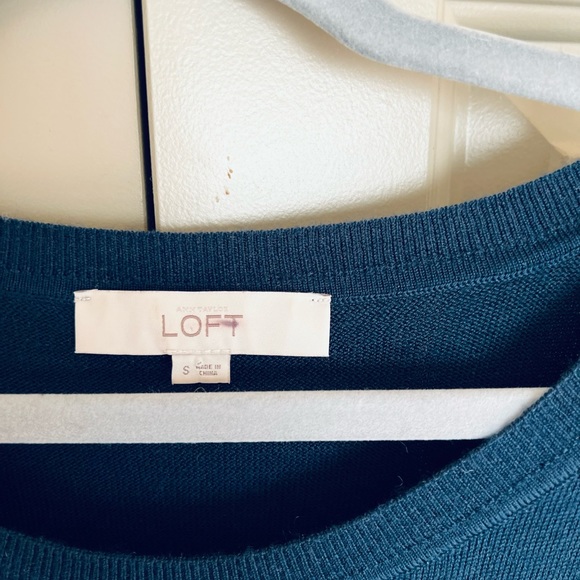 Ann Taylor LOFT - Rhinestone jeweled wool blend sweater - Picture 6 of 6